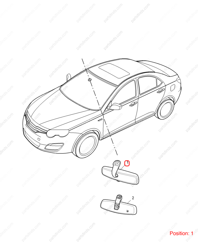 10002455ESA|10002455ESA | Interior mirror | MG parts | | | MG6 | MG550 | PartsFinds