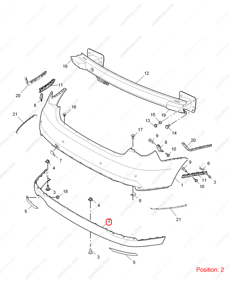 10012181|10012181 | Bumper Diffuser | MG parts | | | MG6 | PartsFinds