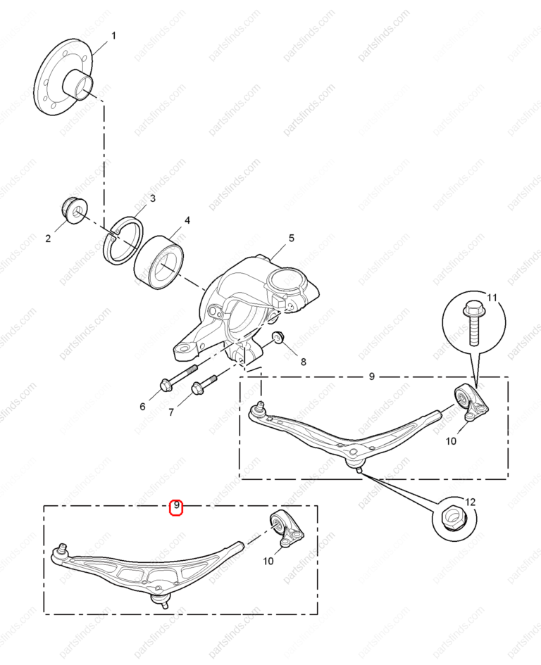 10013212|10013212 | Control arm | MG parts | | | MG6 | MG550 | PartsFinds