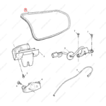 10017740|10017740 | Tailgate rubber strip | MG parts | | | MG6 | MG550 | PartsFinds