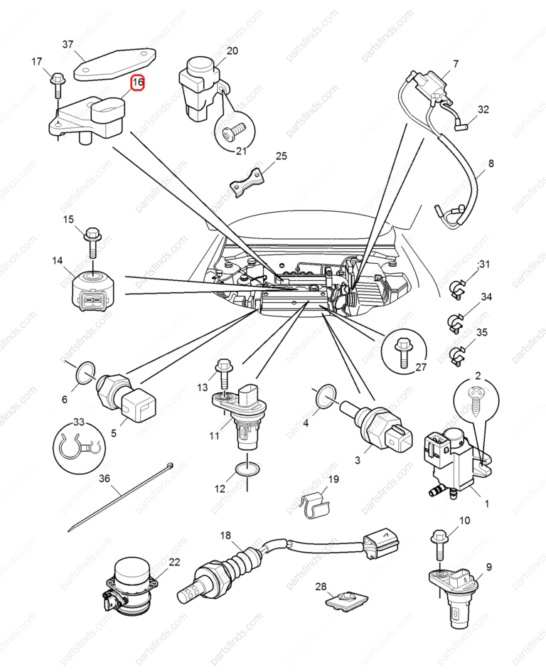 10020909|10020909 | Intake air pressure sensor | MG parts | | | MG6 | MG350 | MG5 | PartsFinds