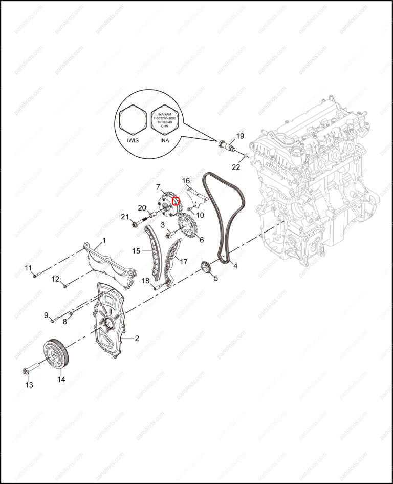 10025619|10025619 | Timing chain | MG parts | | | MG3 | MG350 | MG5 | PartsFinds