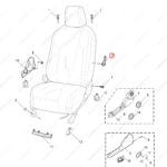 10030875ESC|10030875ESC | Seat adjustment handle | MG parts | | | PartsFinds