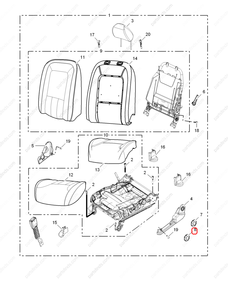 10030876ESA|10030876ESA | Seat adjustment handle | MG parts | | | MG350 | MG5 | PartsFinds