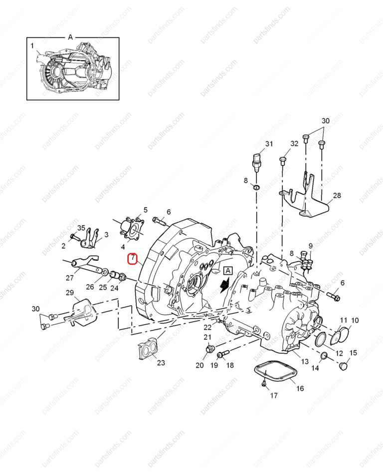 10037602|10037602 | Transmission housing | MG parts | | | MG350 | PartsFinds