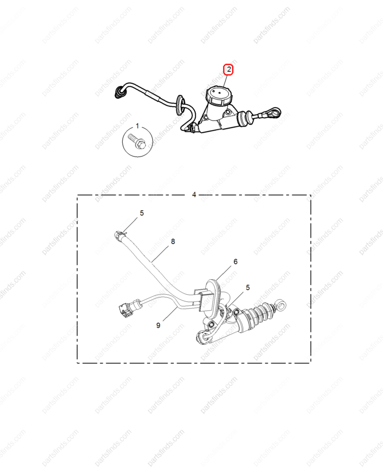 10046442|10046442 | Clutch master cylinder | MG parts | | | MG6 | MG550 | PartsFinds