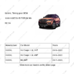 1005110XEG01B|1005110XEG01B | Timing gear | HAVAL parts | | | H6 Coupe 1.5L 7AT | H6 Coupe 1.5L 6MT | M6 6MT | PartsFinds