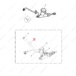 10058710|10058710 | Clutch oil pipe | MG parts | | | MG6 | MG550 | PartsFinds