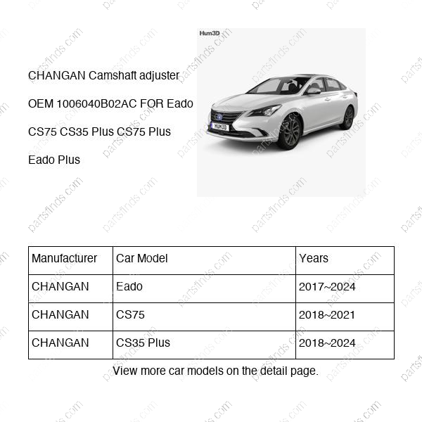 1006040-B02-AC|1006040B02AC | Camshaft adjuster | CHANGAN parts | H15T005-0404-AC | H15T0050404AC | Eado | CS75 | CS35 Plus | PartsFinds