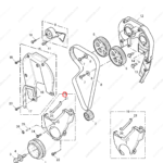 10068329|10068329 | Engine Timing Chain Cover Plate | MG parts | | | MG6 | MG550 | PartsFinds
