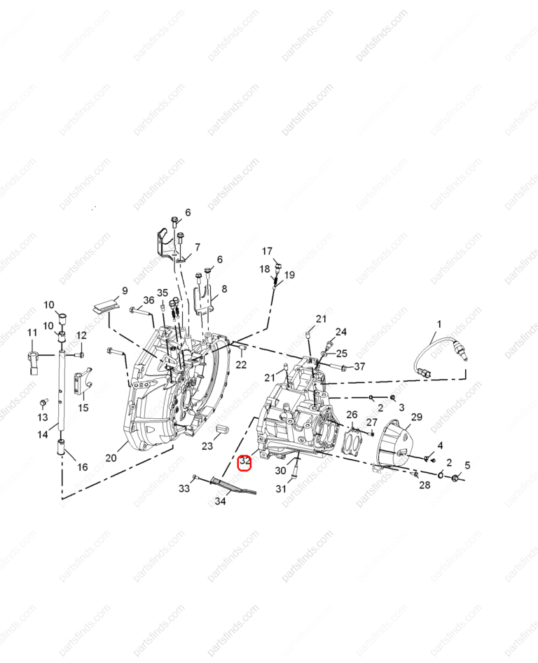 10084548|10084548 | Transmission housing | MG parts | | | MG350 | MG5 | PartsFinds