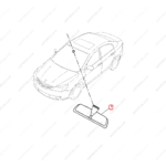 10085050ASA|10085050ASA | Interior mirror | MG parts | | | MG6 | MG350 | MG5 | PartsFinds