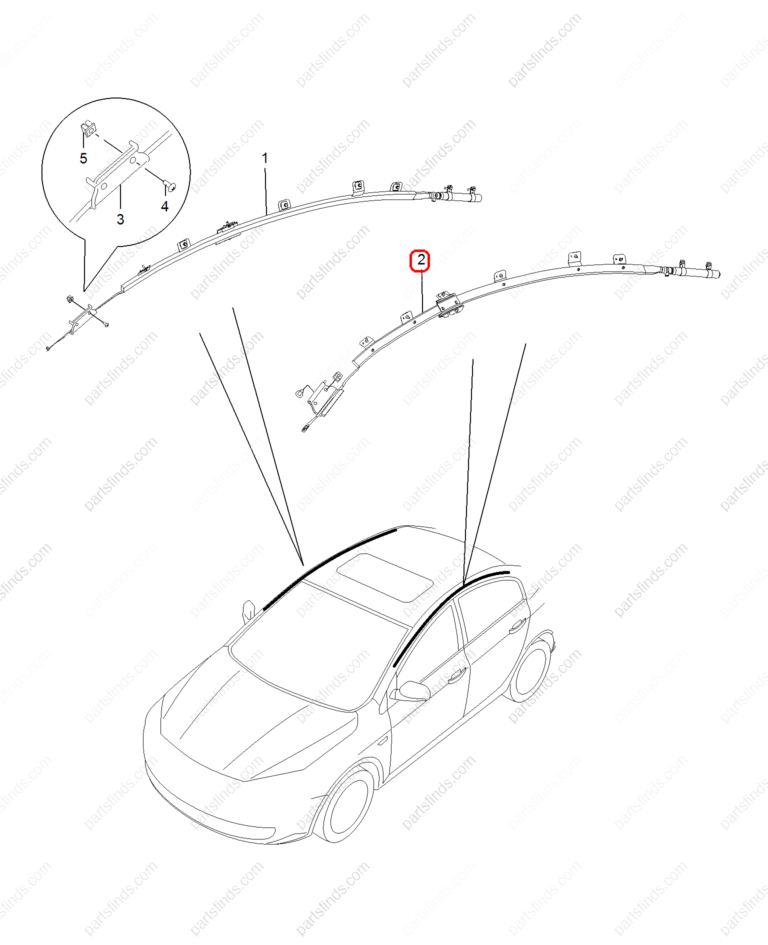 10094106|10094106 | Side air curtain | MG parts | | | MG350 | MG5 | PartsFinds