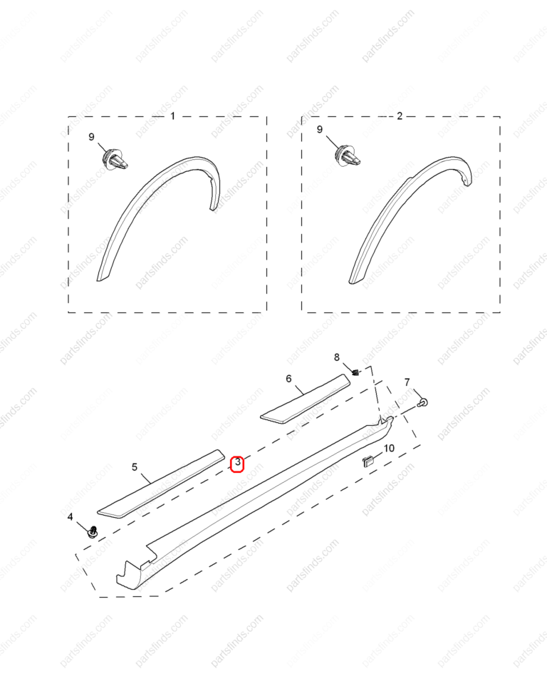 10096136|10096136 | Door Sill Cover | MG parts | | | MG GS | PartsFinds