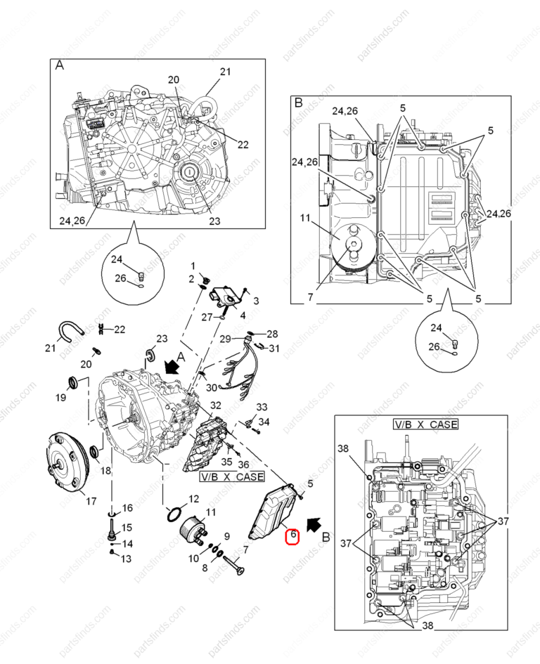 10107818|10107818 | Transmission oil pan | MG parts | | | MG350 | MG5 | PartsFinds