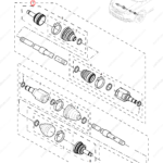 10119554|10119554 | Axle Shaft | MG parts | | | MG350 | MG5 | PartsFinds