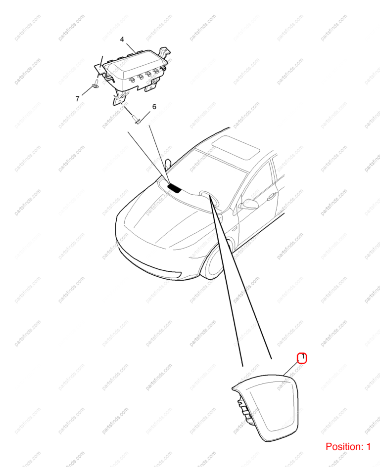 10121728|10121728 | Main airbag | MG parts | | | PartsFinds