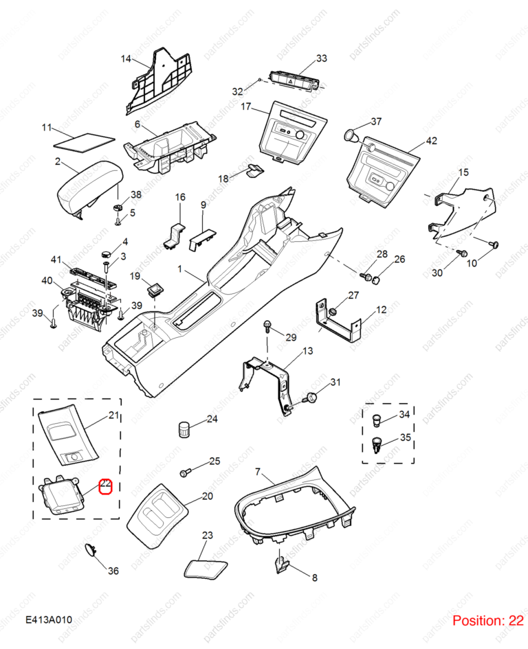 10122050ESC|10122050ESC | STORAGE COMPARTMENT | MG parts | | | PartsFinds