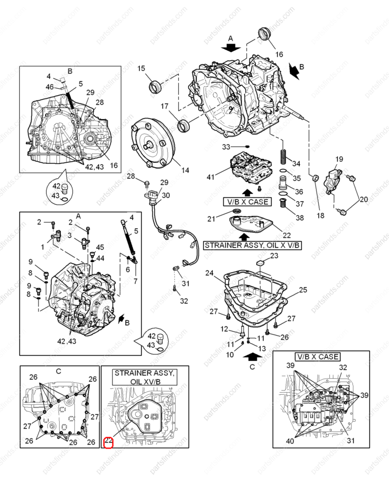 10144424|10144424 | Transmission filter | MG parts | | | MG5 | MG350 | PartsFinds