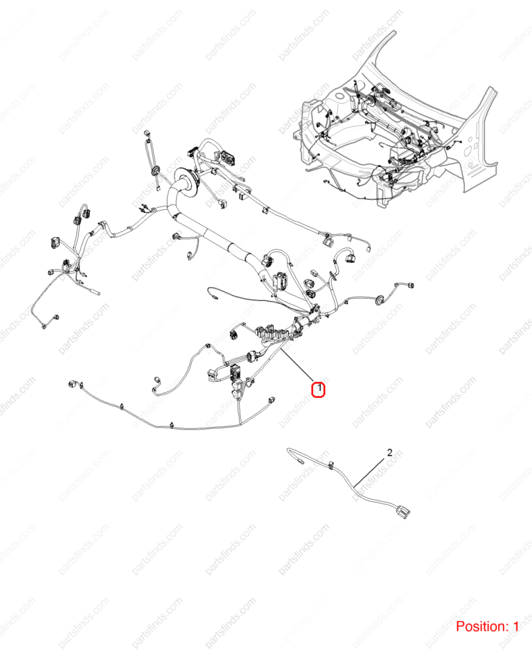 10144576|10144576 | Engine compartment wiring harness | MG parts | | | MG6 | PartsFinds