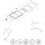 10147266ESC|10147266ESC | Sunroof sunshade | MG parts | | | MG GS | PartsFinds