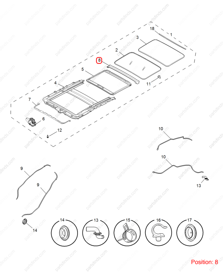 10147268|10147268 | Drain trough trim panel | MG parts | | | MG GS | PartsFinds