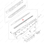 10149689|10149689 | Footboard trim | MG parts | | | MG GS | PartsFinds