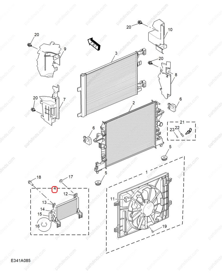 10159032|10159032 | Transmission Oil Cooler | MG parts | | | MG5 | MG GT | PartsFinds