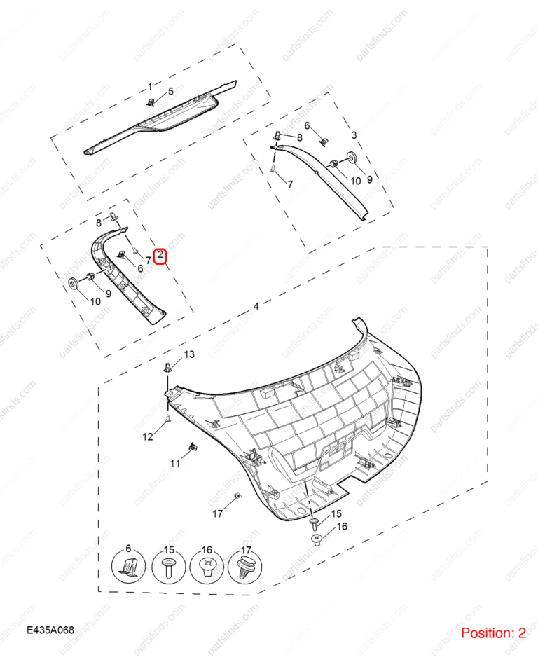 10160006PXD|10160006PXD | Tailgate trim panel | MG parts | | | MG6 | PartsFinds