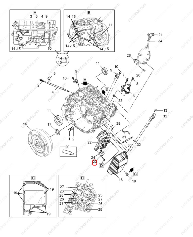 10165401|10165401 | Transmission oil pan | MG parts | | | MG6 | MG550 | MG750 | PartsFinds