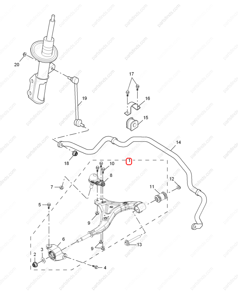 10181065|10181065 | Control arm | MG parts | | | MG GS | PartsFinds
