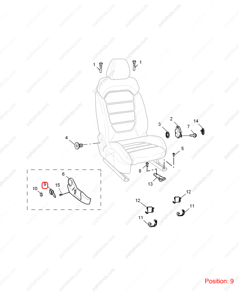 10185661|10185661 | Seat adjustment handle | MG parts | | | MG GS | PartsFinds