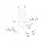 10185661ASA|10185661ASA | Seat adjustment handle | MG parts | | | MG GS | PartsFinds