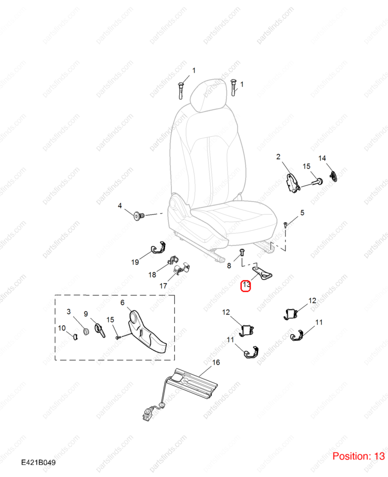 10185667|10185667 | Seat adjustment handle | MG parts | | | MG6 | PartsFinds