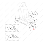 10185667PHD|10185667PHD | Seat adjustment handle | MG parts | | | MG GS | RX5 | RX8 | PartsFinds