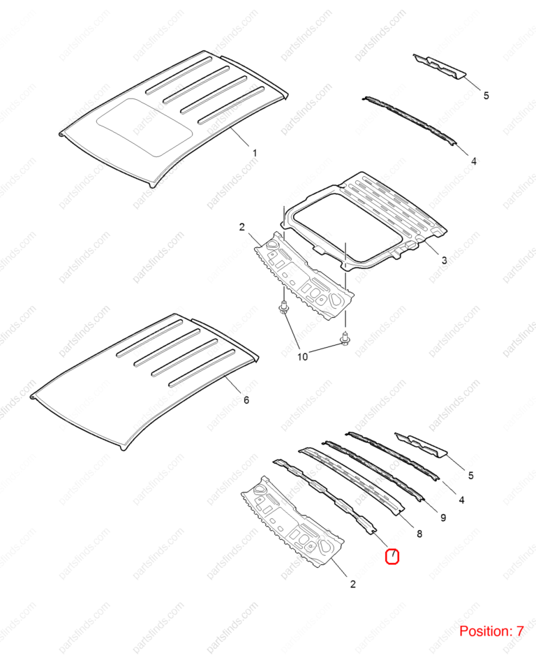 10185826|10185826 | Roof beam | MG parts | | | MG GS | PartsFinds
