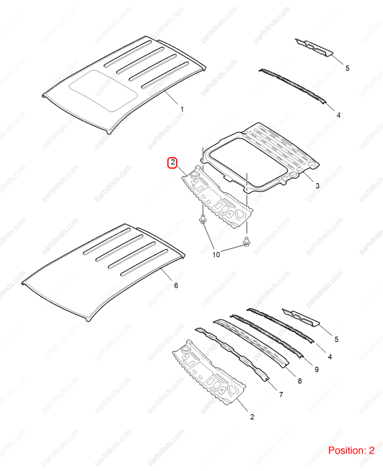10185830|10185830 | Roof beam | MG parts | | | MG GS | PartsFinds