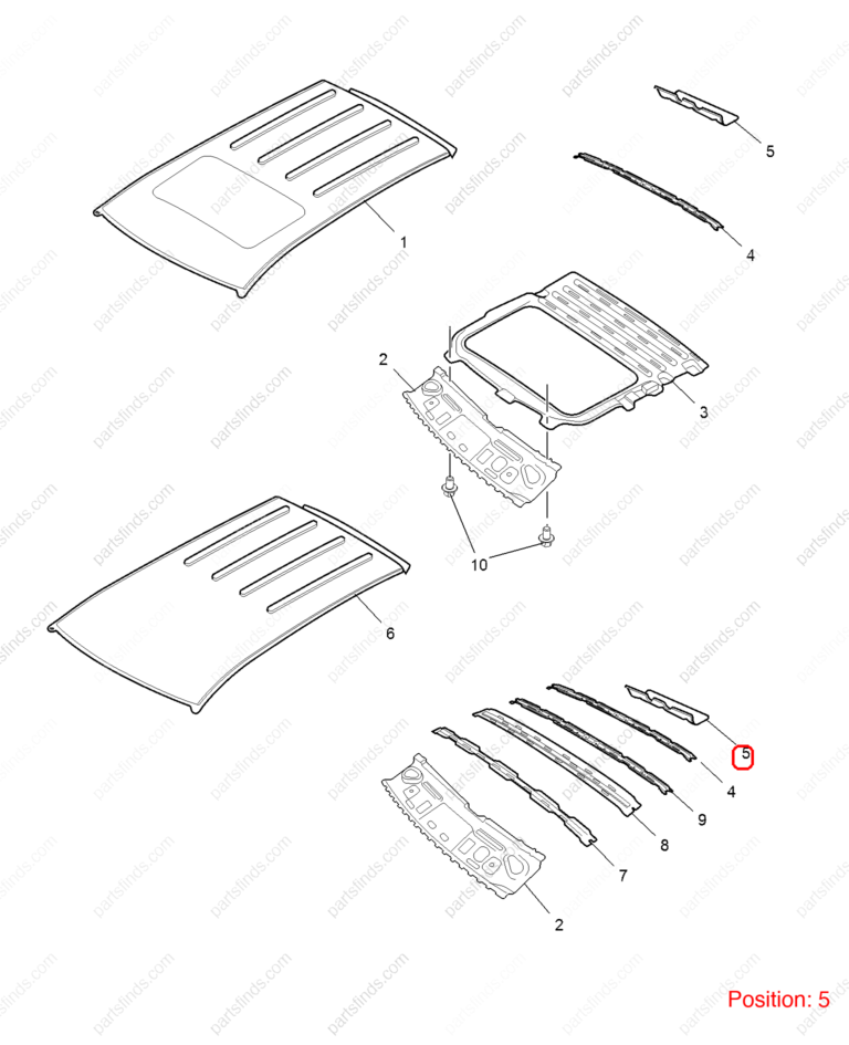 10185848|10185848 | Roof beam | MG parts | | | MG GS | PartsFinds
