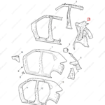 10185853|10185853 | Fender Liner | MG parts | | | MG GS | PartsFinds
