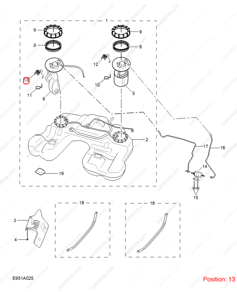 10193781|10193781 | Fuel Level Sensor | MG parts | | | MG GS | PartsFinds