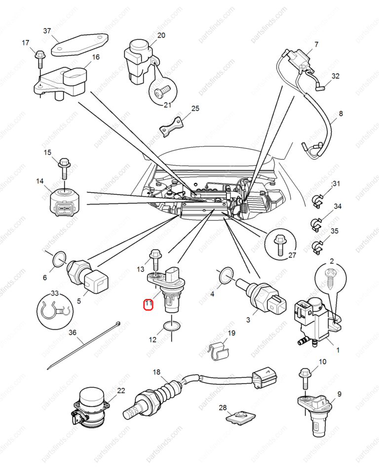 10201344|10201344 | Camshaft position sensor | MG parts | | | MG6 | MG550 | PartsFinds