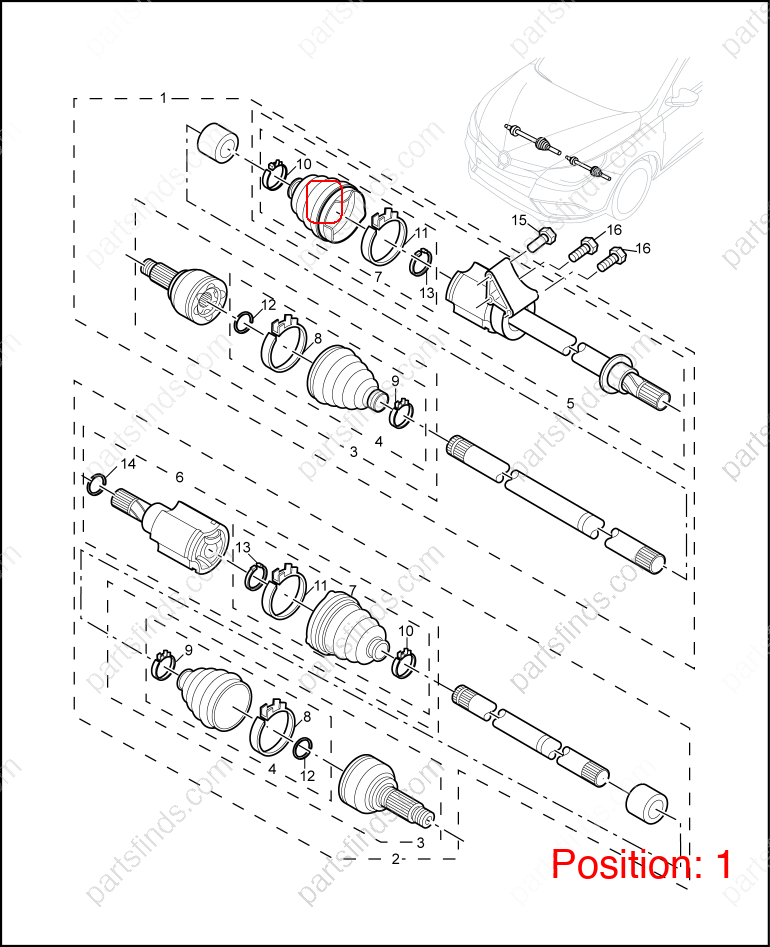 10202590|10202590 | Axle Shaft | MG parts | | | PartsFinds 10202590|10202590 | Axle Shaft | MG parts | | | PartsFinds