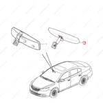 10210138|10210138 | Interior mirror | MG parts | | | RX5 | MG5 | RX8 | PartsFinds
