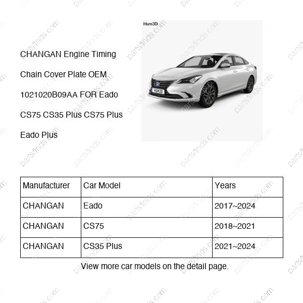 1021020-B09-AA|1021020B09AA | Engine Timing Chain Cover Plate | CHANGAN parts | H15T012-0402-AA | H15T0120402AA | Eado | CS75 | CS35 Plus | PartsFinds