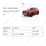 1021200AEC01|1021200AEC01 | Camshaft adjuster | HAVAL parts | | | H7 | H6 II 2.0L 7AT FWD | PartsFinds