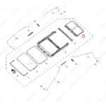 10230450ESC|10230450ESC | Sunroof sunshade | MG parts | | | PartsFinds