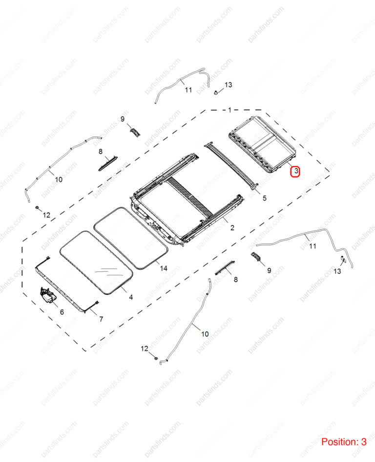 10230450ESC|10230450ESC | Sunroof sunshade | MG parts | | | PartsFinds