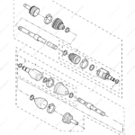 10233400|10233400 | Axle Shaft | MG parts | | | MG ZS | PartsFinds