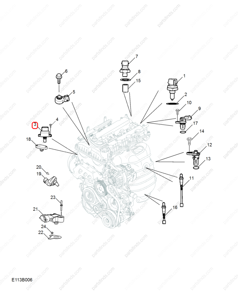 10233921|10233921 | Intake air pressure sensor | MG parts | | | MG3 | MG350 | MG5 | PartsFinds