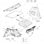 10256010|10256010 | Rear spoiler trim | MG parts | | | MG GS | PartsFinds